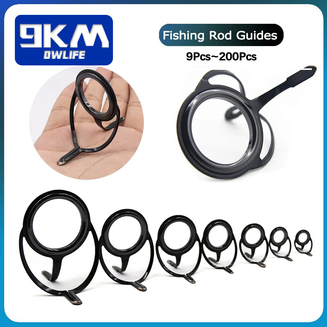 Set joran pancing putar, kompo - Fishing Rod Repair Kit ulasan dan harga