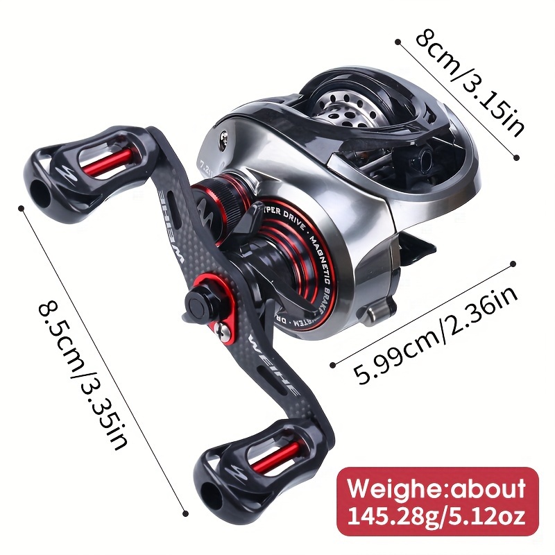 WEIHE Reel Pancing Baitcasting - Abu Garcia Reel Max ulasan dan harga