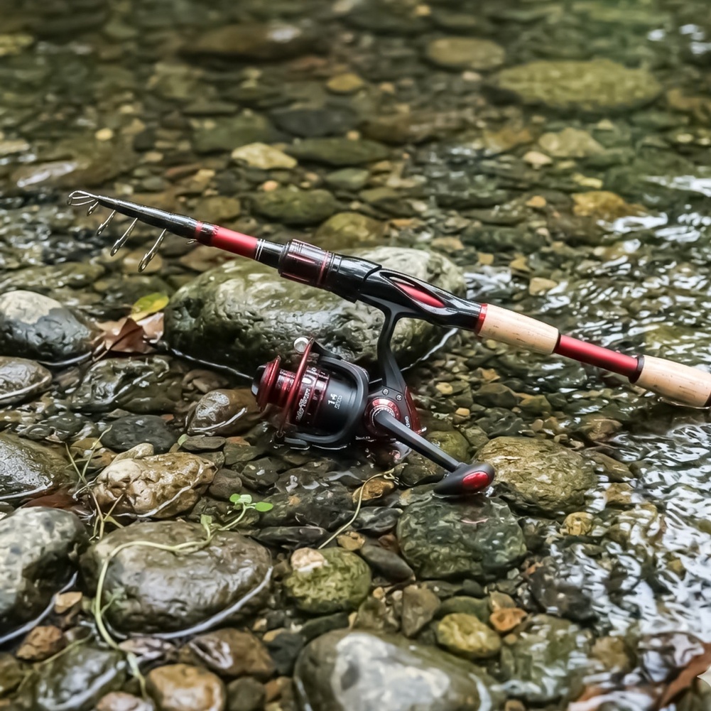 Joran Pancing Serat Karbon Ult - Fishing Rod Combo ulasan dan harga
