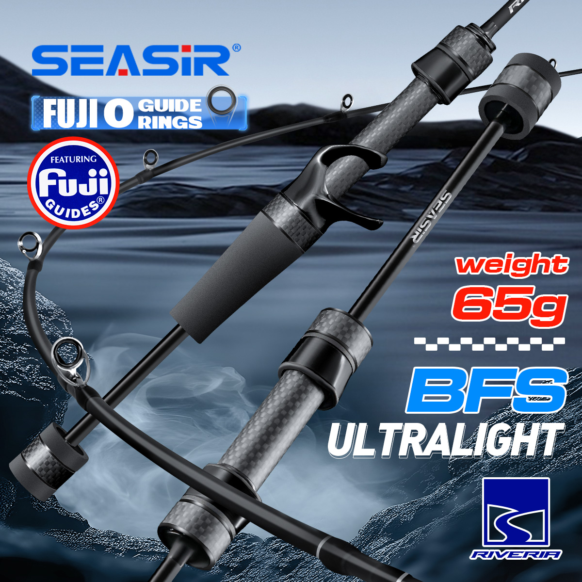 Seasir Riveria BFS Joran Panci - Fishing Rod Ice ulasan dan harga